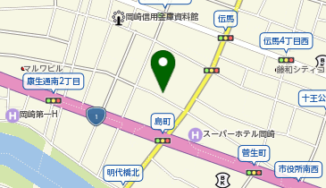 コインパーク祐金町の地図画像