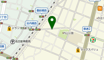 コインパーク内山1丁目の地図画像