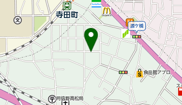 コインパーク天王寺町北2丁目の地図画像