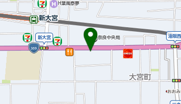 コインパーク奈良大宮町3丁目の地図画像