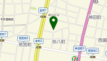 コインパーク八ツ寺町2丁目の地図画像