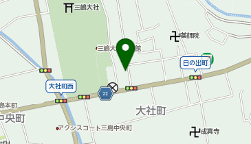 コインパーク三島大社町第2の地図画像