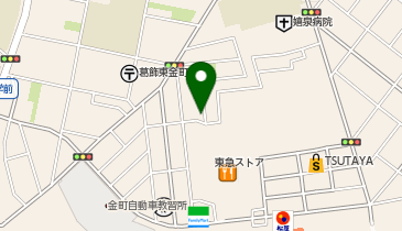 コインパーク東金町1丁目の地図画像