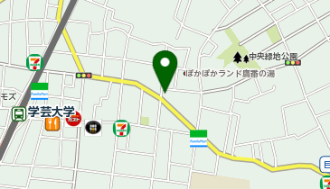 コインパーク鷹番の地図画像