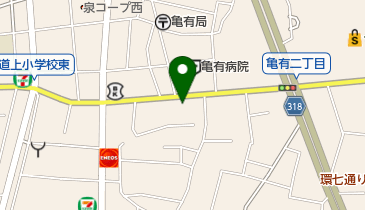 コインパーク亀有の地図画像