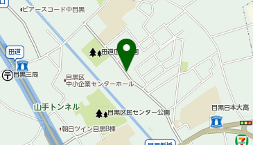 コインパーク目黒の地図画像