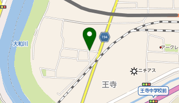 コインパーク王寺町久度5丁目の地図画像