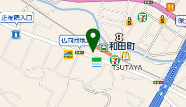 ショウワパーク仏向町(ネコの目システム)の地図画像