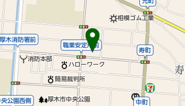 ショウワパーク厚木ハローワーク前(ネコの目システム)の地図画像
