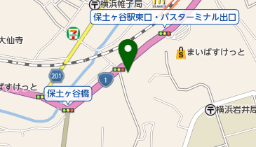 ショウワパーク保土ヶ谷駅前(ネコの目システム)の地図画像