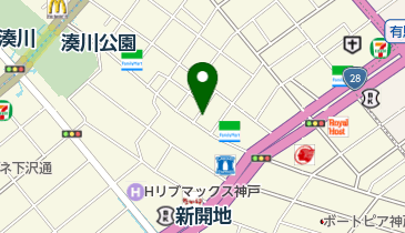 ショウワパーク神戸福原(ネコの目システム)の地図画像