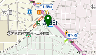 ショウワパーク寺田町東(ネコの目システム)の地図画像