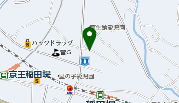 パーク稲田堤(ネコの目システム)の地図画像