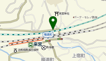 ショウワパーク来宮神社前 ネコの目システム 熱海市 駐車場 413 0017 の地図 アクセス 地点情報 Navitime