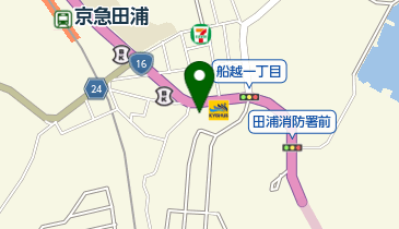 ショウワパーク田浦(ネコの目システム)の地図画像