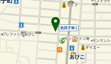 ショウワパーク我孫子東(ネコの目システム)の地図画像