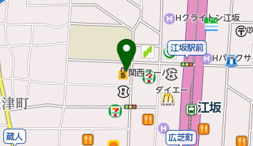 パーク江坂豊津町(ネコの目システム)の地図画像