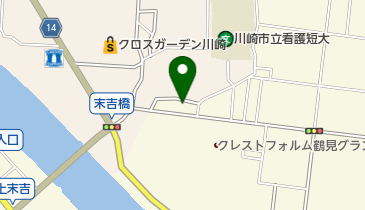 ショウワパーク末吉橋(ネコの目システム)の地図画像