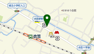 パーク衣笠栄町(ネコの目システム)の地図画像