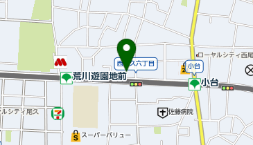 ショウワパーク西尾久6丁目(ネコの目システム)の地図画像