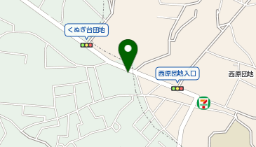 ショウワパークくぬぎ台(ネコの目システム)の地図画像