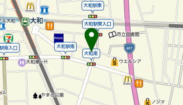 ショウワパーク大和(ネコの目システム)の地図画像