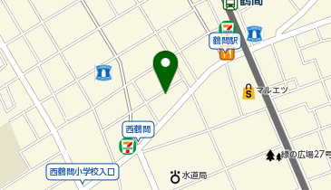 パーク大和西鶴間BC第1(ネコの目システム)の地図画像