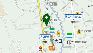 ショウワパーク大口(ネコの目システム)の地図画像