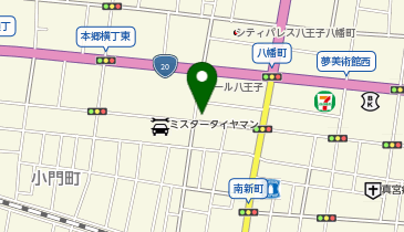 ショウワパーク八王子(ネコの目システム)の地図画像