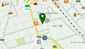 ショウワパーク蕨(ネコの目システム)の地図画像
