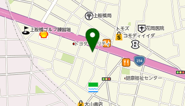 パーク桜川(ネコの目システム)の地図画像