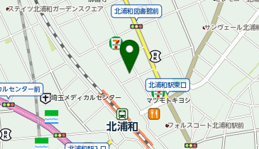 パーク北浦和駐輪場(ネコの目システム)の地図画像