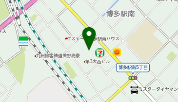 パーク博多駅南(ネコの目システム)の地図画像