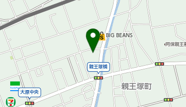 パークビッグビーンズ芦屋店(ネコの目システム)の地図画像