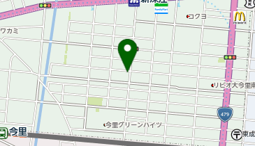 ショウワパーク大今里南5丁目(ネコの目システム)の地図画像