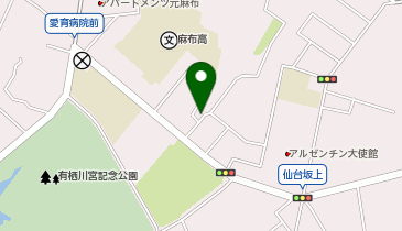 ショウワパーク元麻布(ネコの目システム)の地図画像