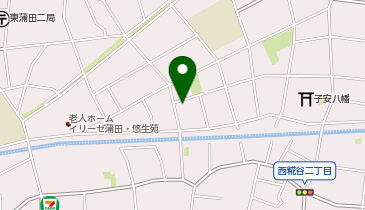 ショウワパーク北糀谷(ネコの目システム)の地図画像