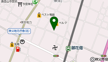 ショウワパーク御花畑(ネコの目システム)の地図画像