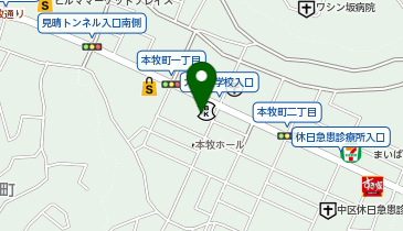パーク本牧(ネコの目システム)の地図画像