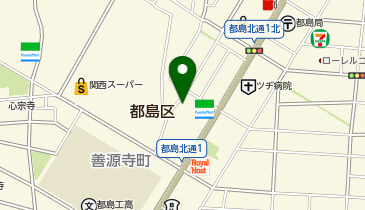 ショウワパーク都島西(ネコの目システム)の地図画像