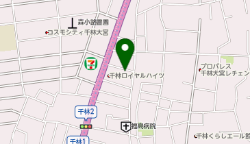 ショウワパーク千林第4(ネコの目システム)の地図画像
