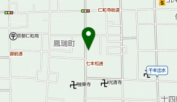 キョウテク 七本松三番町2パーキングの地図画像