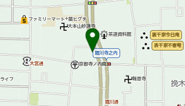 キョウテク 堀川寺之内の地図画像