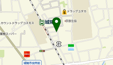 キョウテク JR城陽駅前2パーキングの地図画像