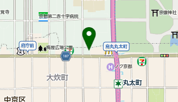 キョウテク 丸太町大門町パーキングの地図画像