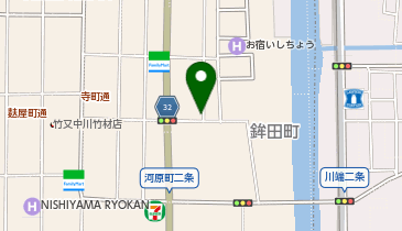 キョウテク 河原町夷川東パーキングの地図画像