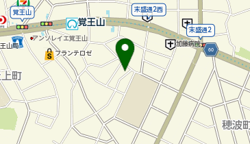 キョウテク 覚王山パーキングの地図画像