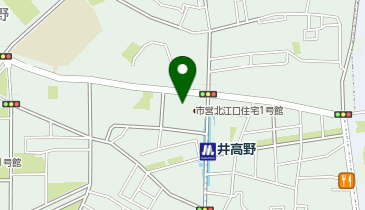 キョウテク 北江口住宅パーキングの地図画像