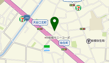 キョウテク 弥生町パーキングの地図画像