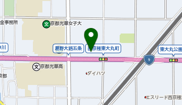 キョウテク 五条かどのパーキングの地図画像